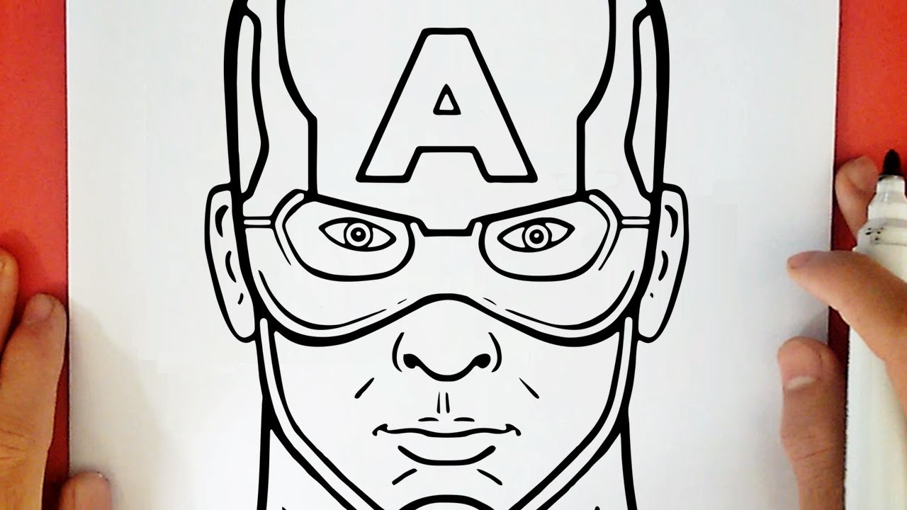 COMMENT DESSINER CAPTAIN AMERICA