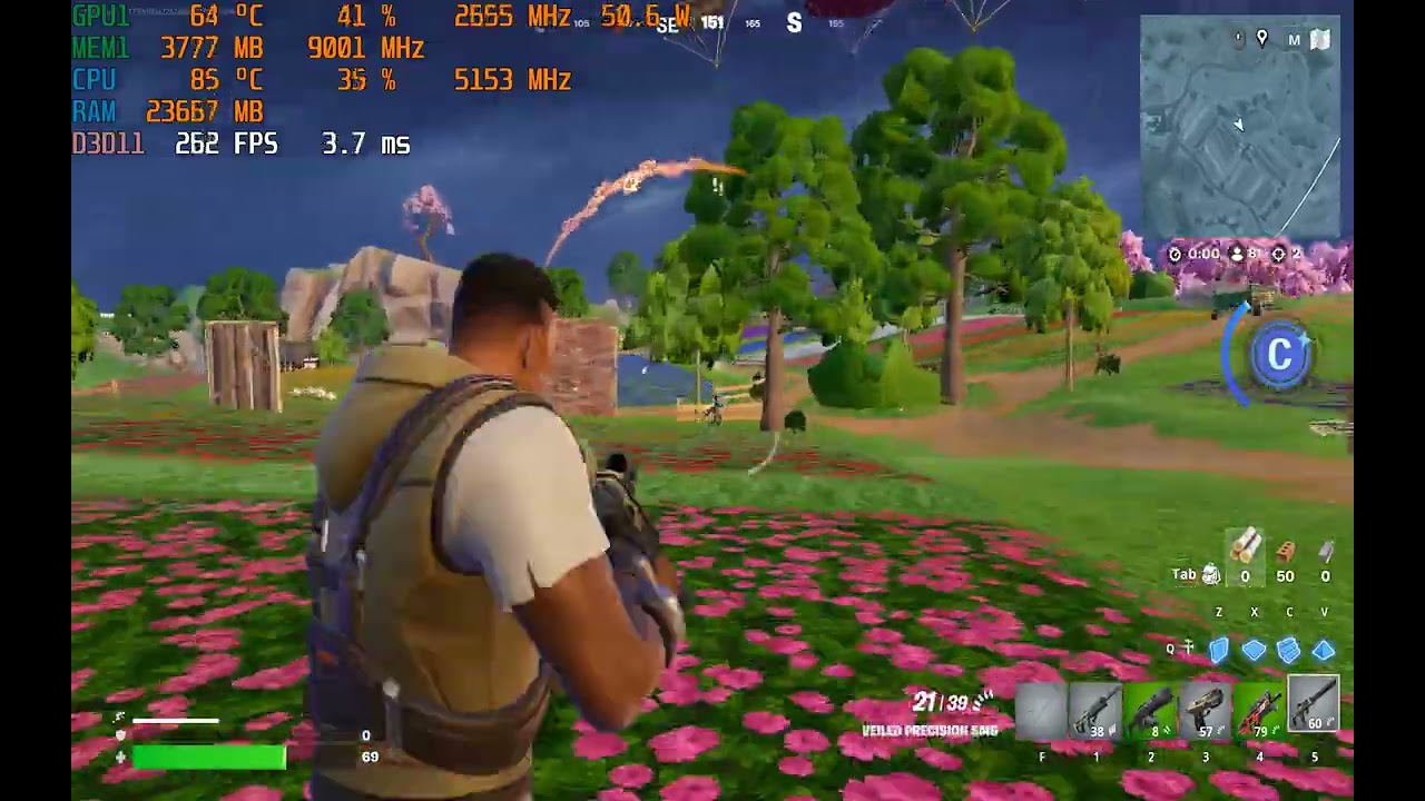 Lenovo Legion Pro 5i (Gen10) - Ultra 9 275HX - RTX 5070 Laptop - Fortnite - 2K - Epic & Low Setting