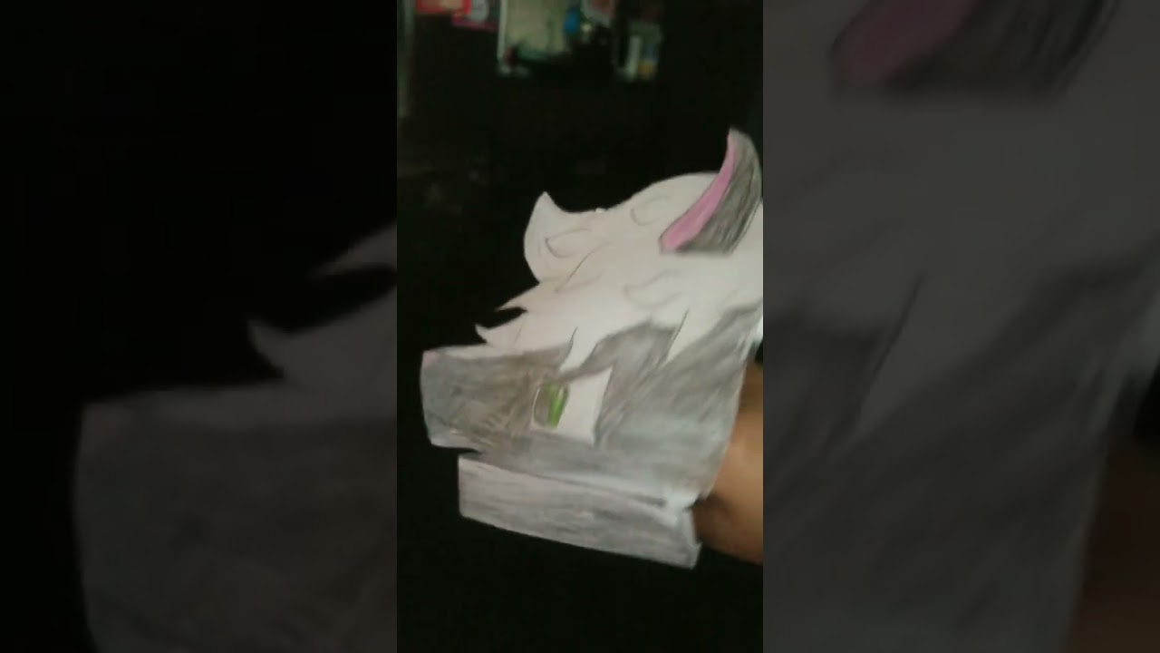 I made a new paper skunk