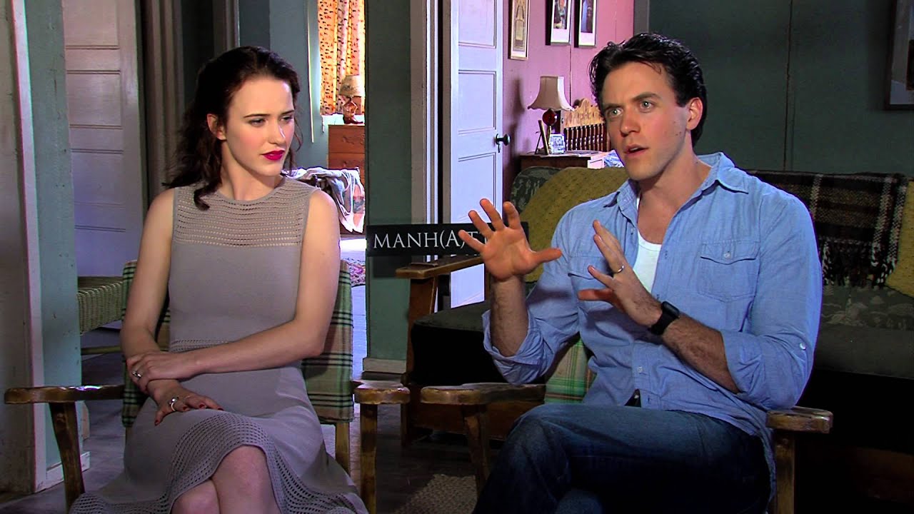 Rachel Brosnahan and Ashley Zukerman talk about Manhattan