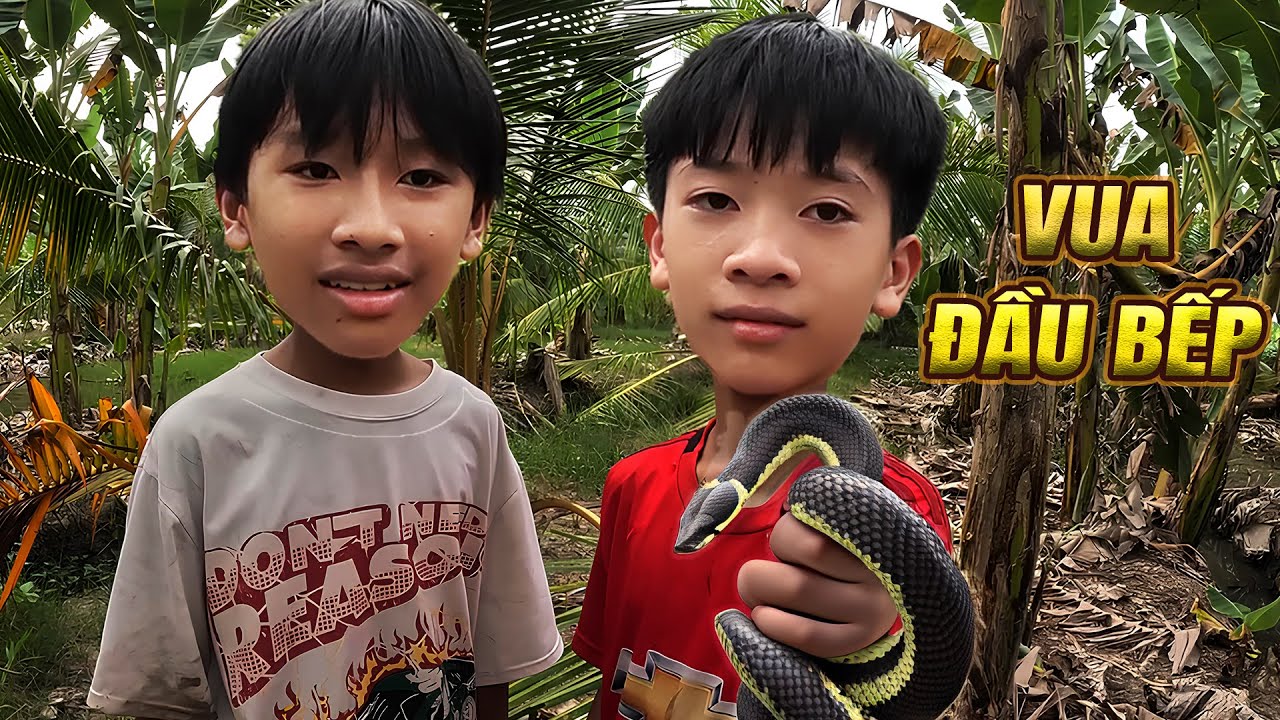 Vua Đầu Bếp Trong Nông Trại Trần Vy Vy - Món Thằn Lằn Bám Kính Và Nước Sốt 