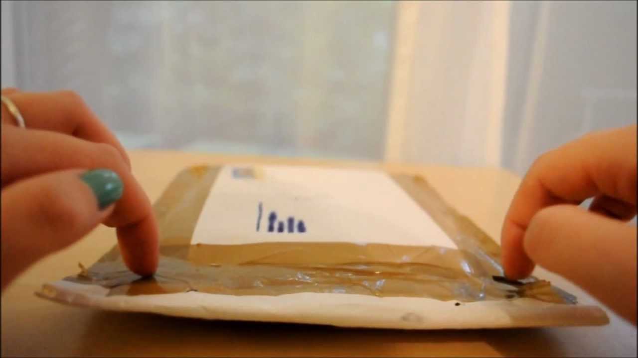 ASMR Sounds: Unwrapping a Package (Silent Unboxing)