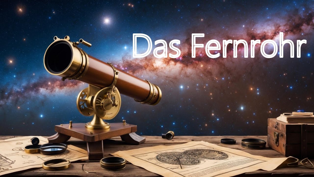 Das Fernrohr von Hans Lippershey; So begann die Reise zu den Sternen..✨