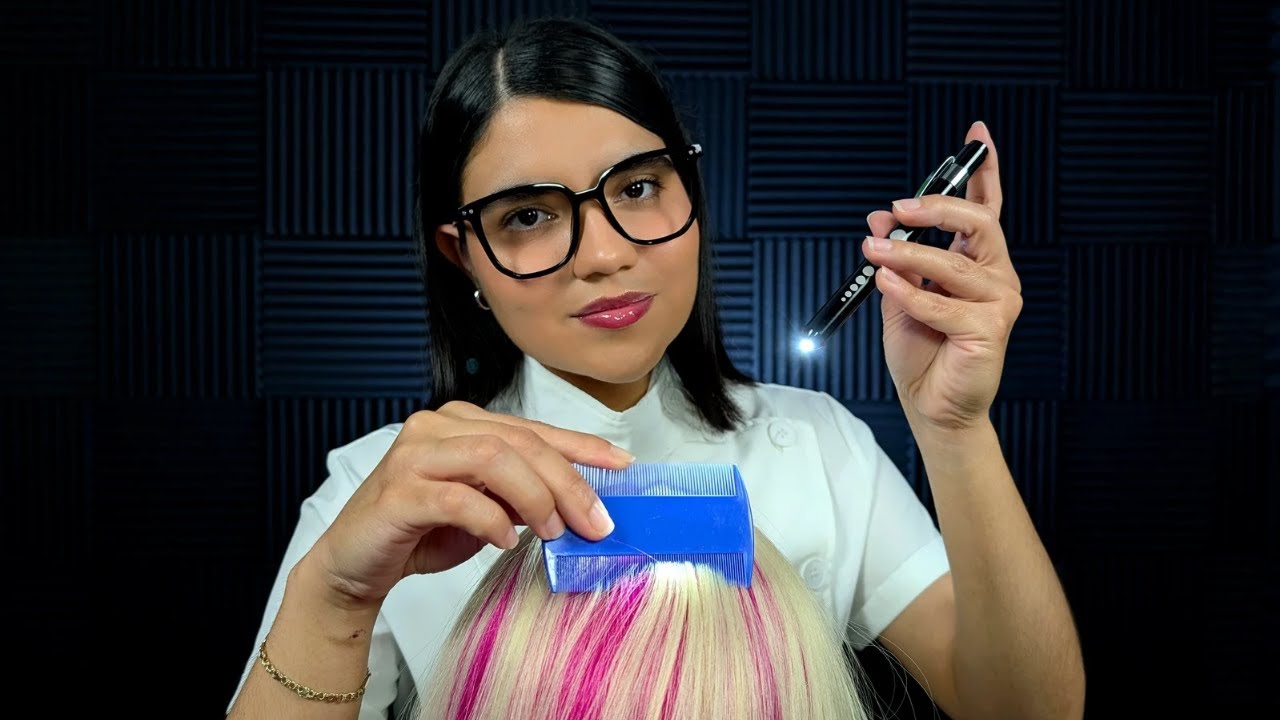 ASMR te saco los PIOJOS y liendres (recopilación 1h+)