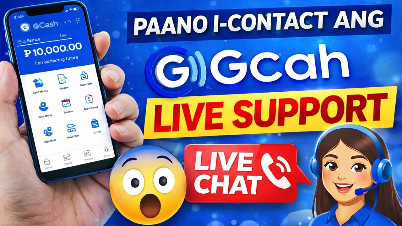 PAANO MAKAUSAP ANG GCash LIVE AGENT SUPPORT (Step-by-Step Tutorial)