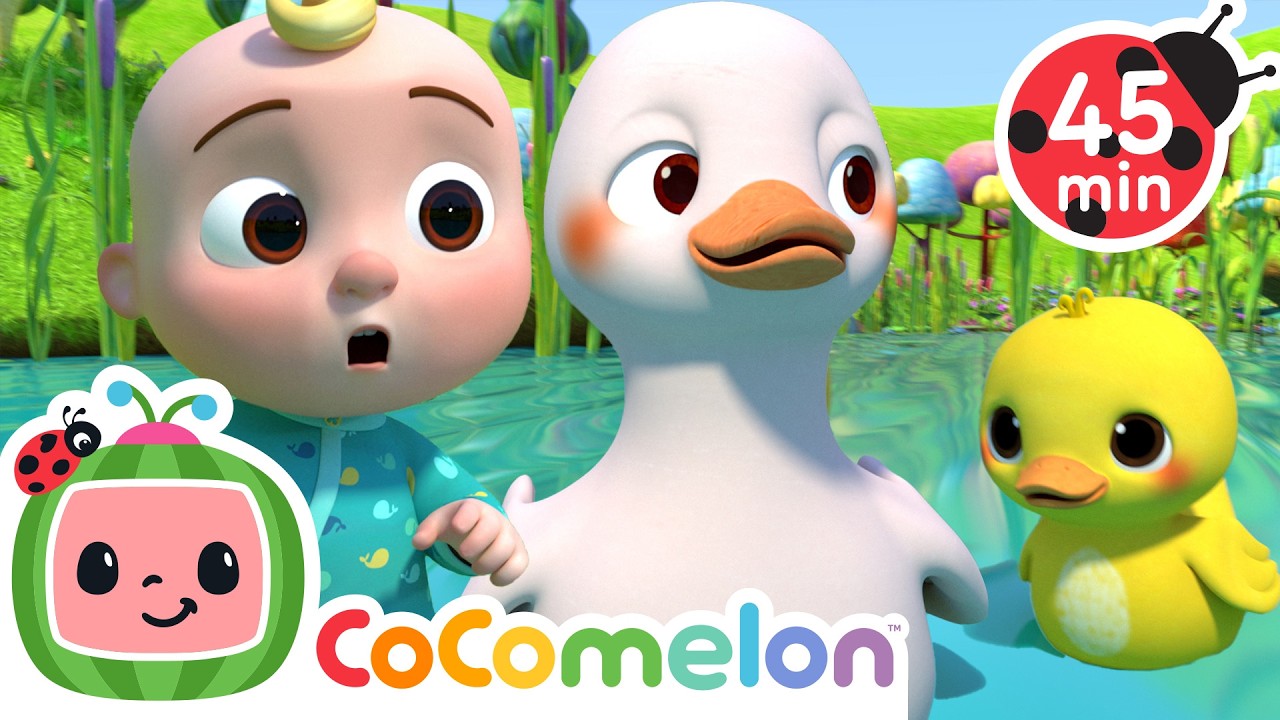 Let's Count 5 Little Ducks! 🐤 | CoComelon Nursery Rhymes and Kids Songs | Animals for Kids