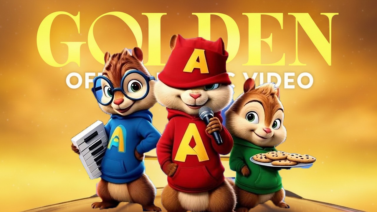 ALVIN AND THE CHIPMUNKS x GOLDEN (Official Music Cover)