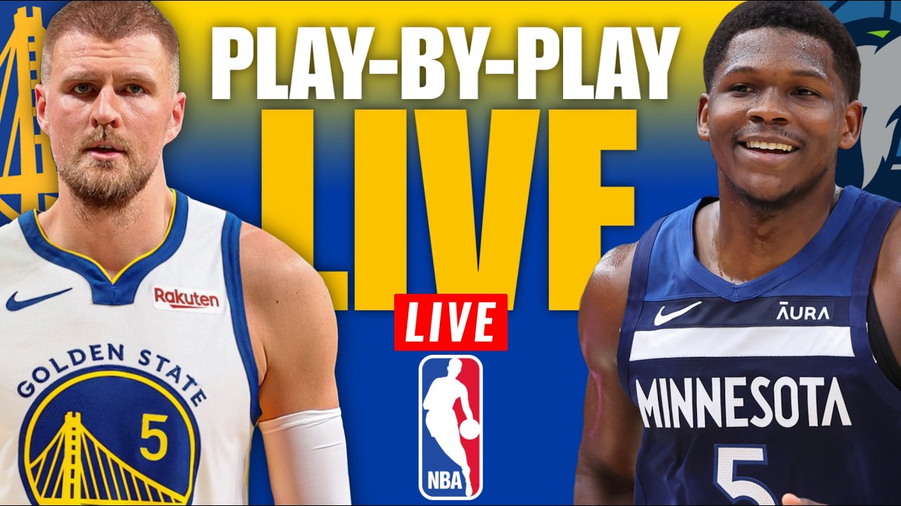 Golden State Warriors vs Minnesota Timberwolves | NBA Live Play-By-Play