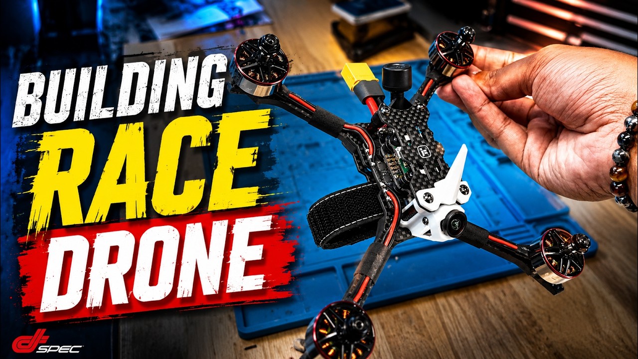 DSpec Racing FPV Drone Racing Analog/HDZero Assembling Kit Series 2 Build Tutorial
