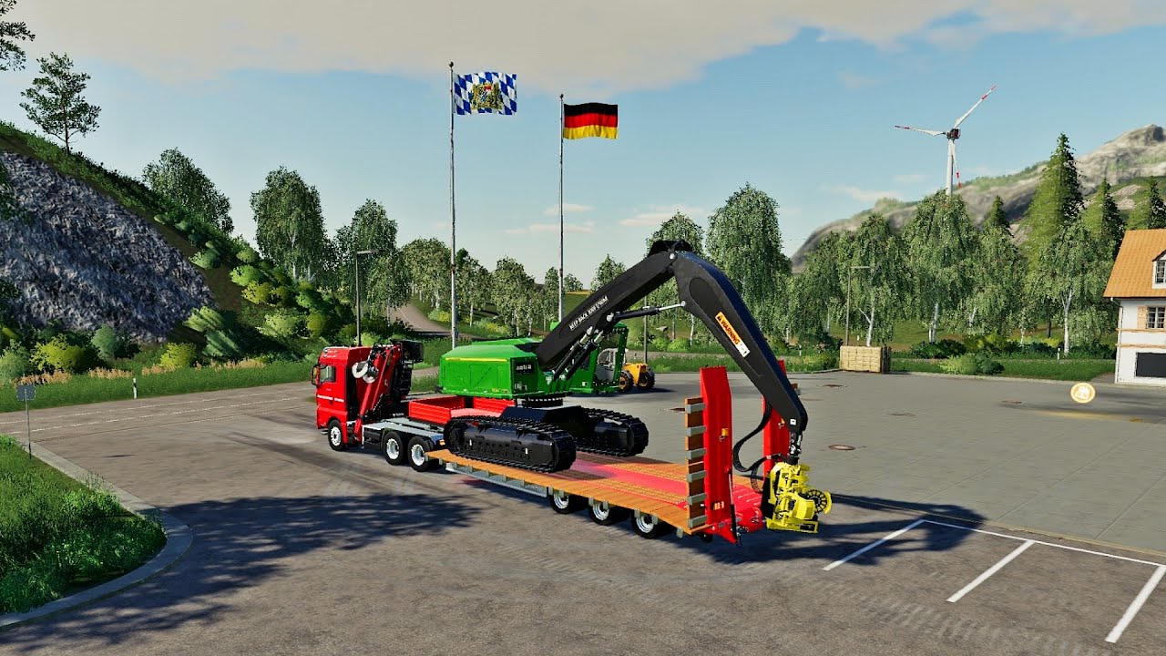 FS19 - Map Felsbrunn 313 - Forestry and Farming