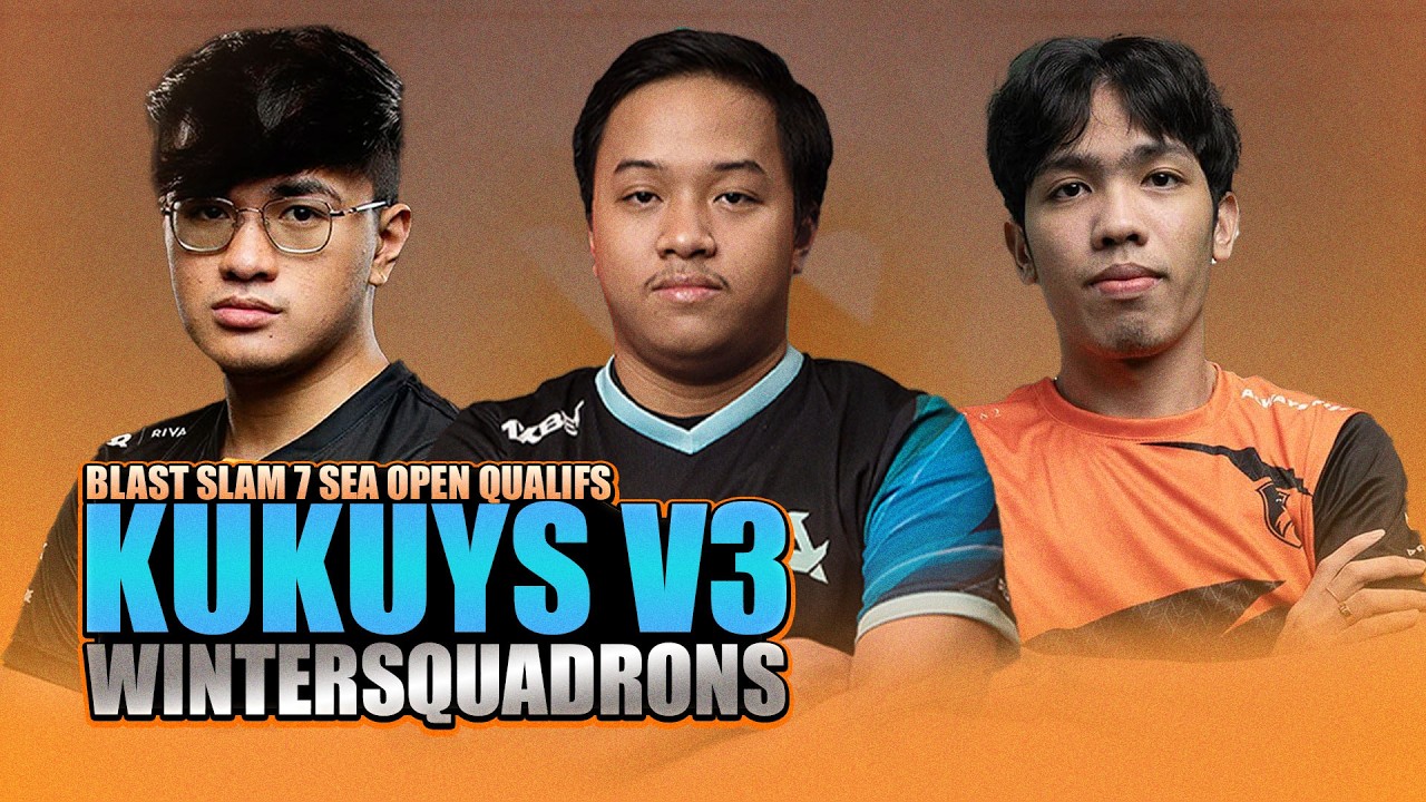 KUKUYS V3 VS WINTER SQUADRONS - GABBI, PALOS, JWL POV - BLAST SLAM 7 SEA Open Qualifs