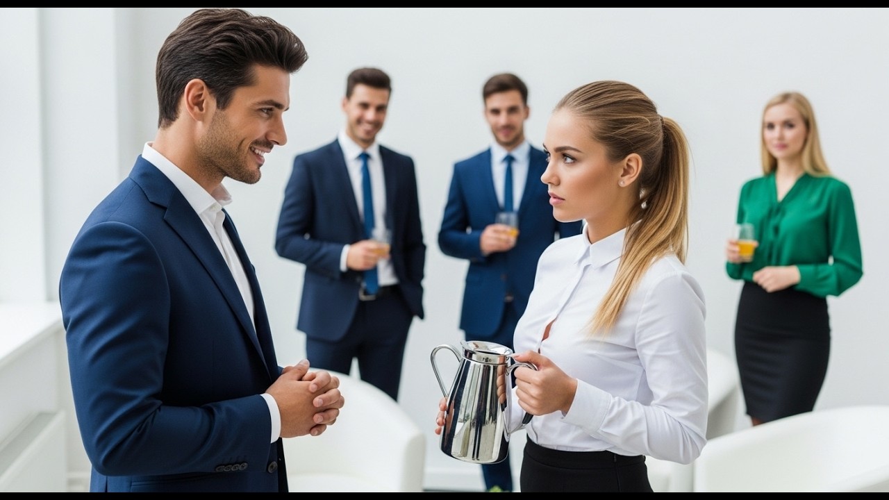 Sers le café et tais-toi ; Le milliardaire humilie la serveuse, mais regrette vite son arrogance.