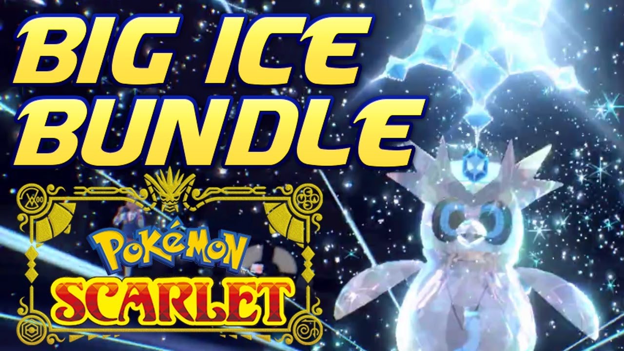 Big ICE Bundle! Pokemon VGC Scarlet and Violet Competitive Ranked Wifi Battle