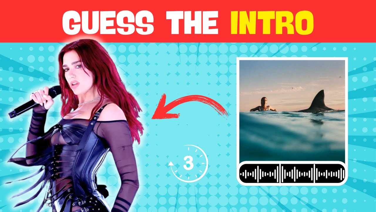 GUESS THE INTRO - Dua Lipa (RADICAL OPTIMISM Edition) | We Quiz!