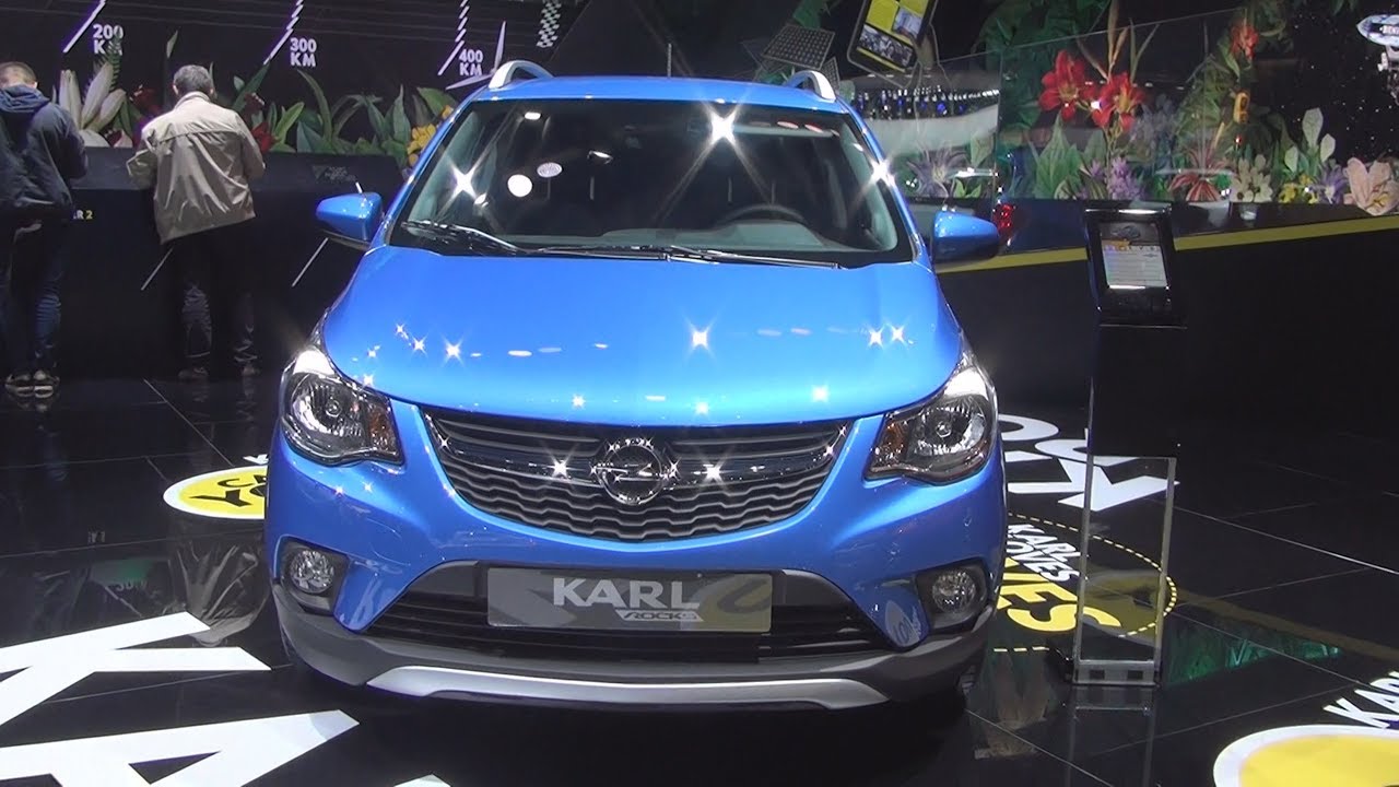 Opel Karl Rocks 1.0 75 hp (2017) Exterior and Interior