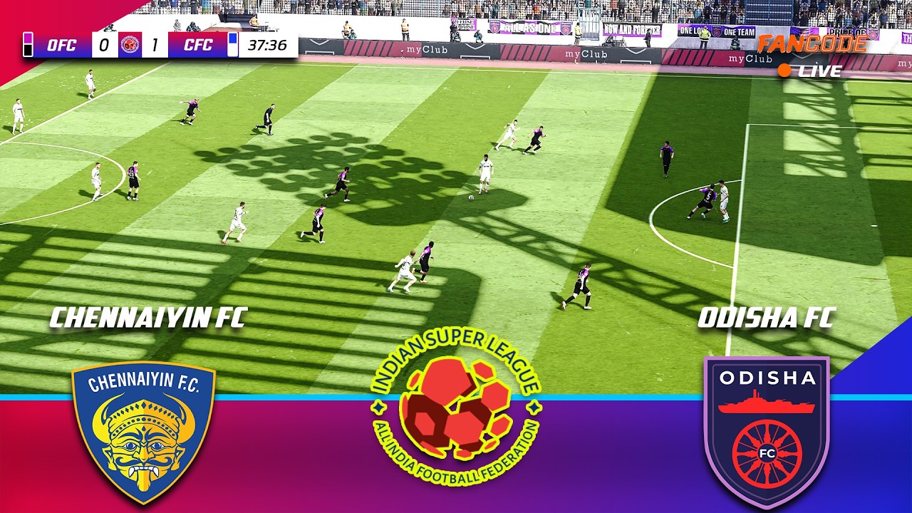 ⚡Odisha FC vs. Chennaiyin FC : ISL 2025-26 🔥 #isl #odishafc #chennaiyinfc