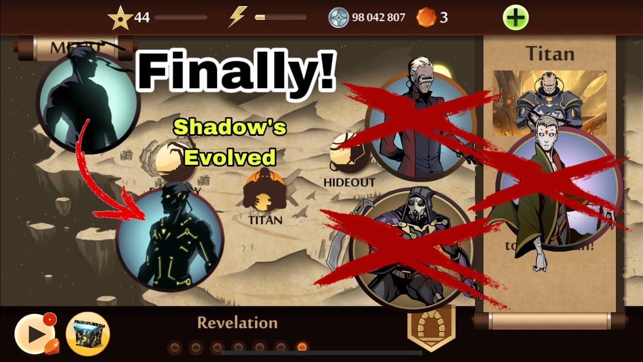 Shadow Fight 2 Act VII ( Chapter 1 & 2  )