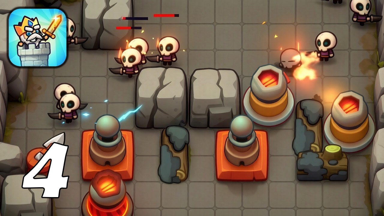 Tower King: Defense game - Build Towers & Defend the Kingdom - Part 4 - Gameplay Walkthrough