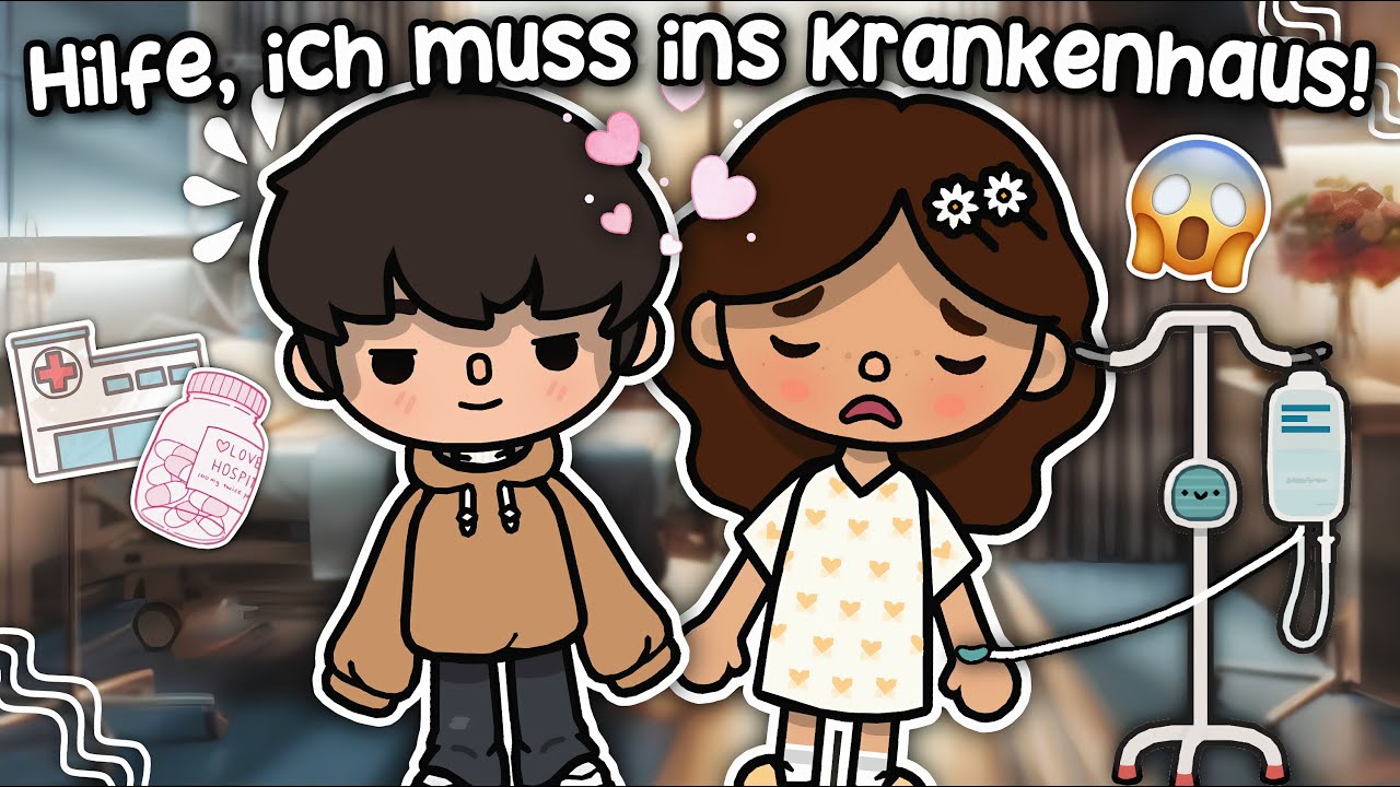 HILFE, ICH BIN IM KRANKENHAUS GELANDET! 😱🇰🇷 | EPISODE 6 | AESTHETIC GESCHICHTE | TOCA BOCA STORY