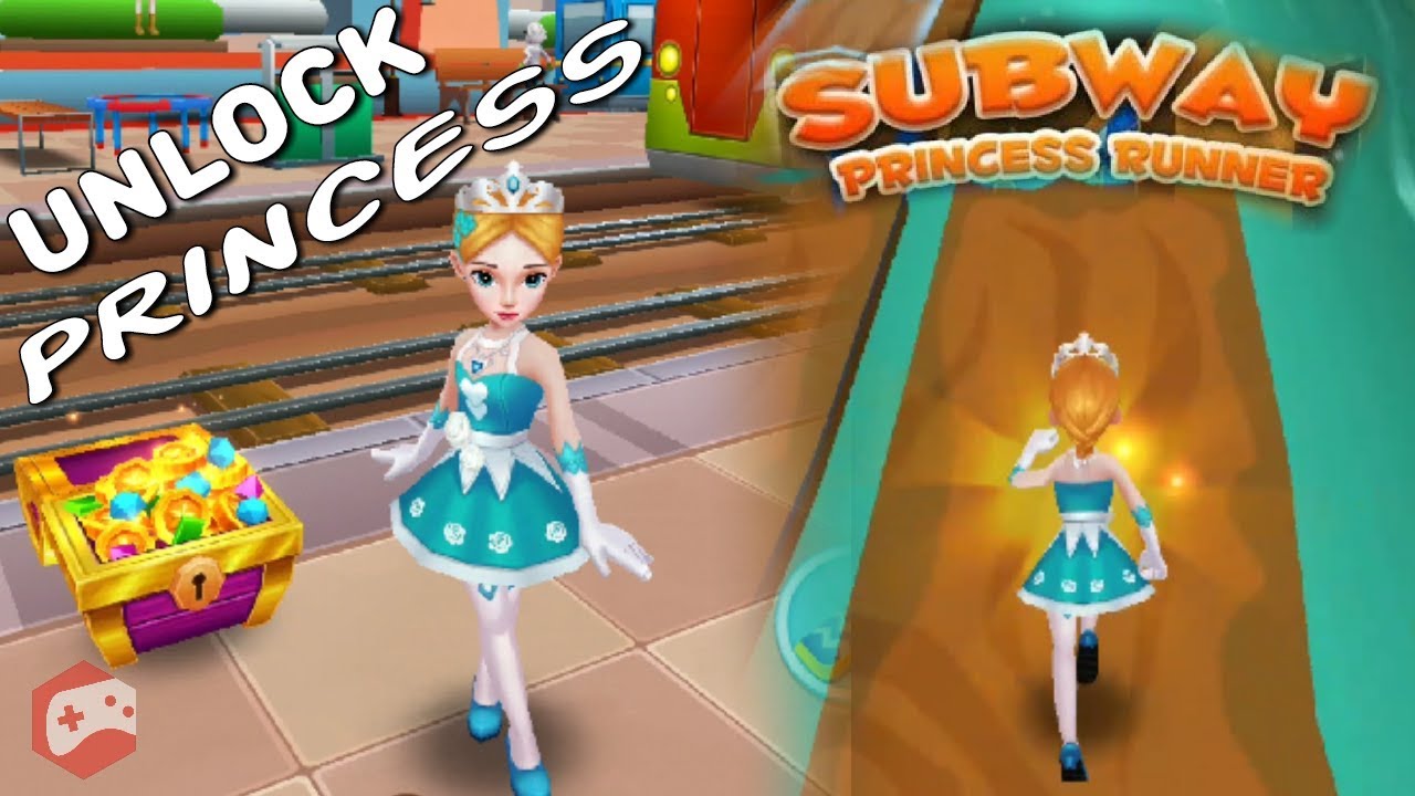Subway Princess Runner (UNLOCK PRINCESS) iOS/Android Gameplay Video