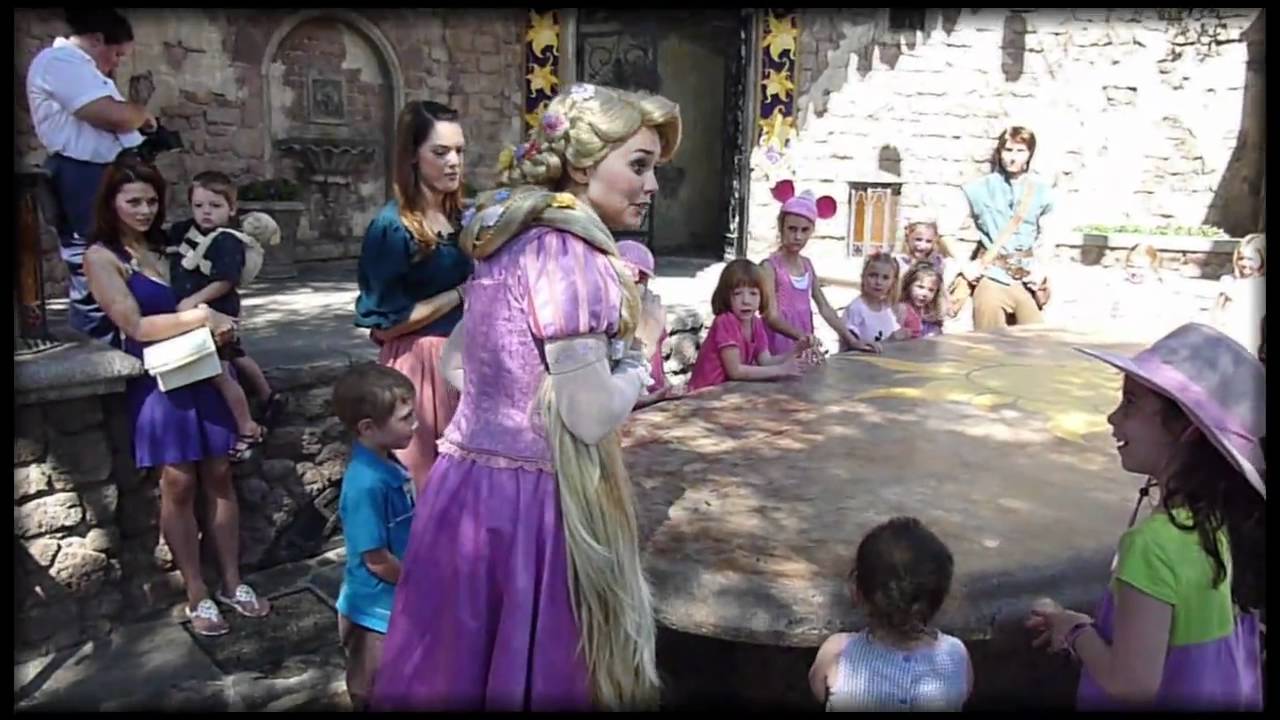 Tangled Play & Greet WDW 10/24/2010
