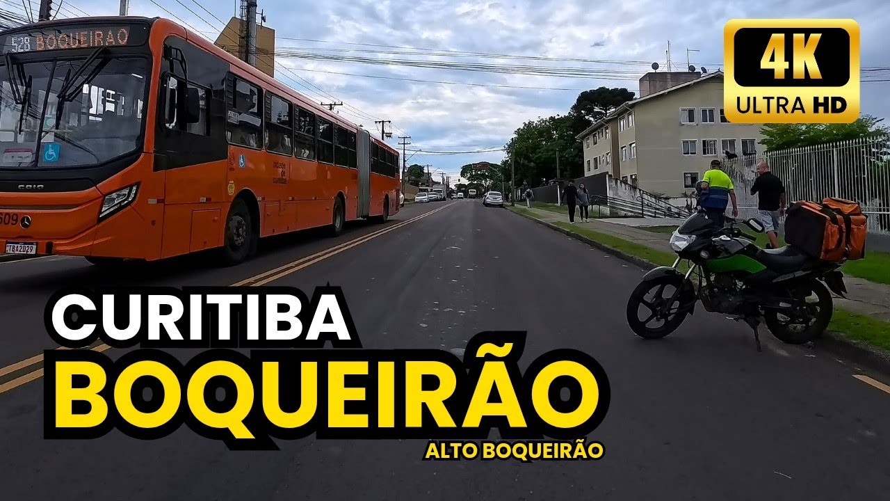 Rolê de carro pelos Bairros boqueirão e alto boqueirão em Curitiba Paraná 4k 2026