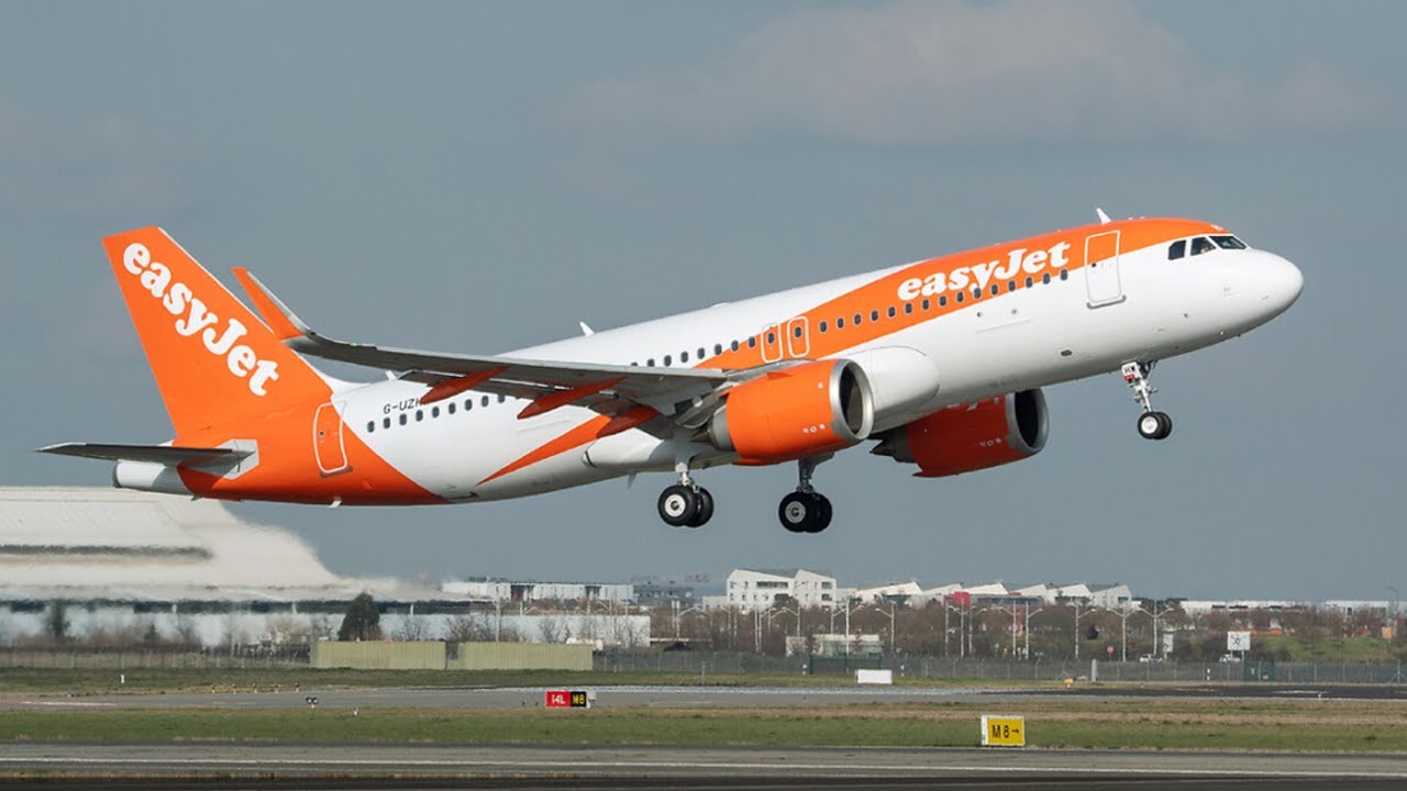 Full Flight | EasyJet | Rennes RNS to Nice NCE | Airbus A320