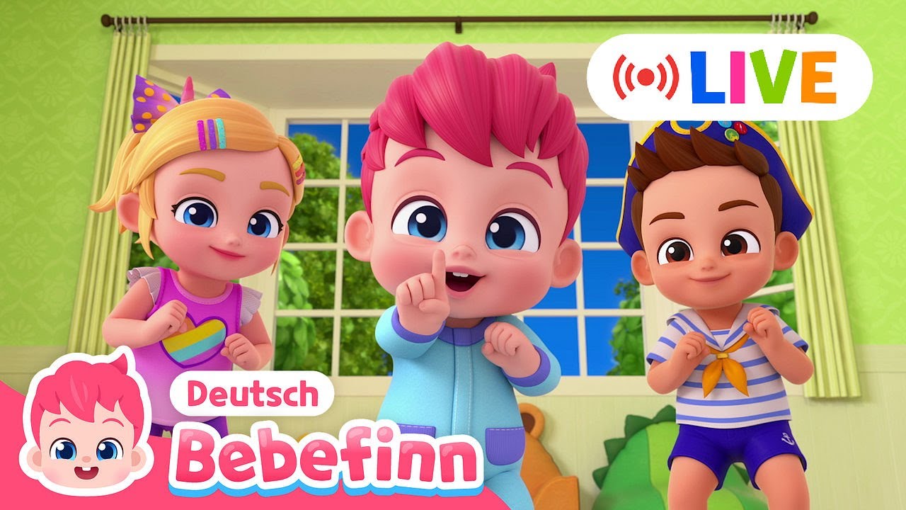 [LIVE🔴] Die besten Kinderlieder von Bebefinn 🎵 | Sing mit Bebefinn | Bebefinn Deutsch - Kinderlieder