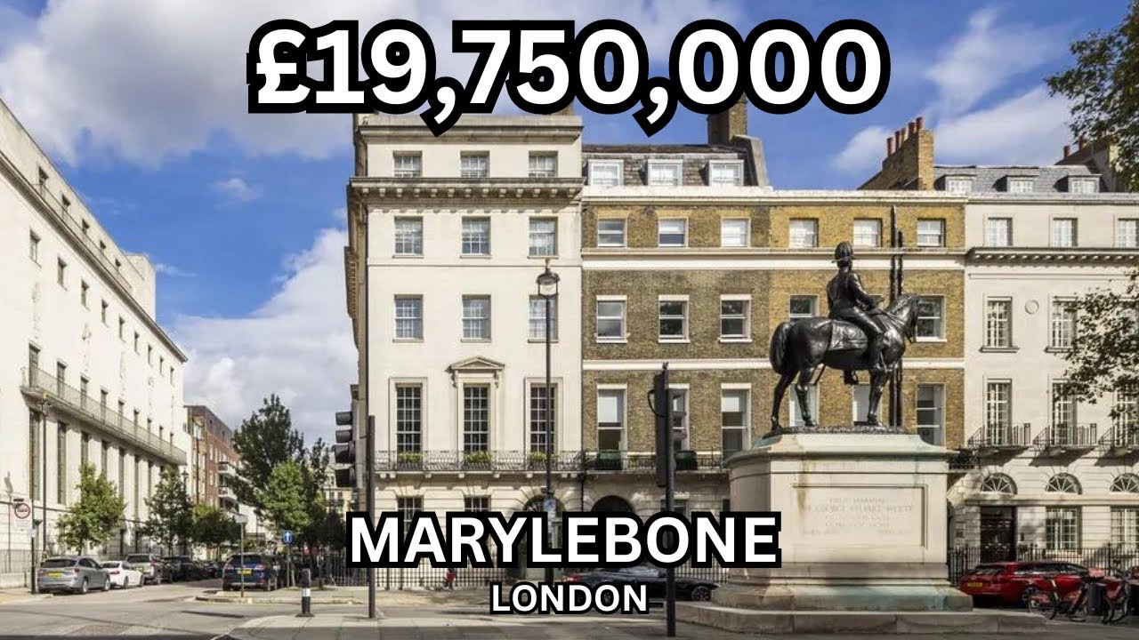£19,750,000 Marylebone Townhouse | London Real Estate