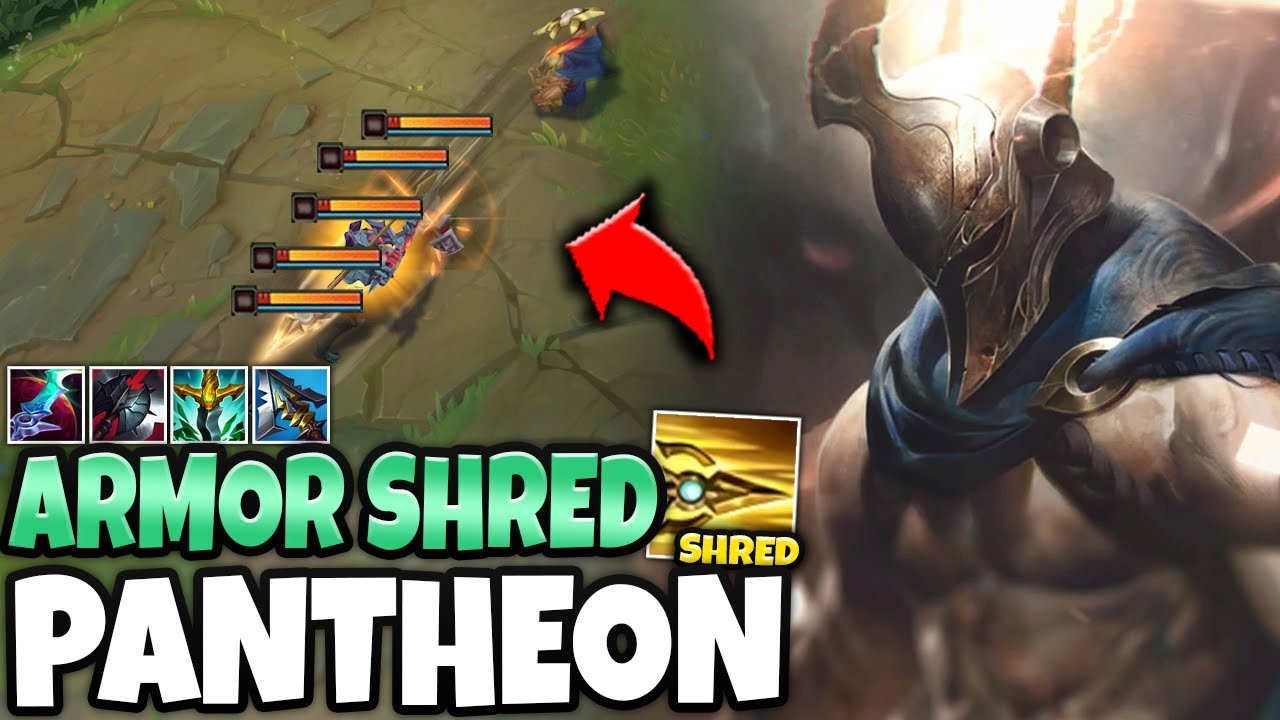ARMOR DOESN'T MATTER AGAINST ARMOR PEN PANTHEON! (TRUE DAMAGE SPEARS) - League of Legends