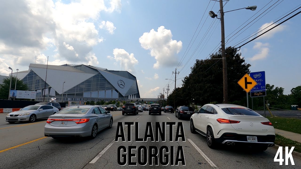 Atlanta, Georgia - 4K Drive