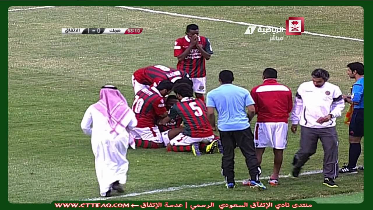 ملخص مباراة الإتفاق 2-0 ضمك - دوري الدرجة الأولى السعودي