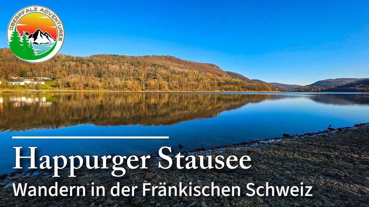 Tolle Wanderung um den Happurger Stausee in der Hersbrucker Schweiz