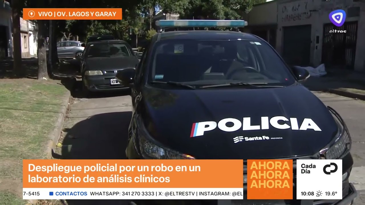 Ingresaron a robar en un laboratorio