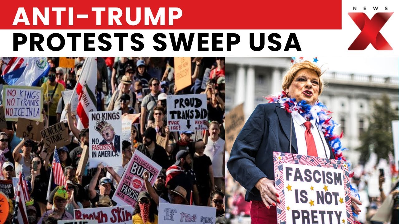 Anti-Trump Protests: Massive Protests Erupt Across US Against Donald Trump Policies | NewsX