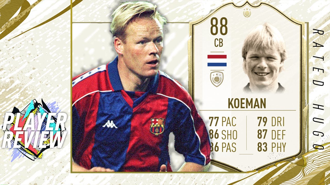 ICON SWAPS KOEMAN PLAYER REVIEW | THE CHEAP GULLIT AT CDM? | CB TO CDM???? | FIFA 20 ULTIMATE TEAM