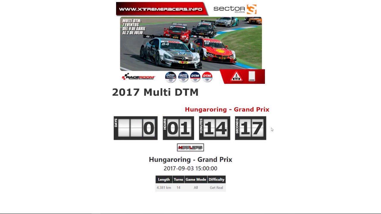 04 - Raceroom Hotlaps - Race Manage