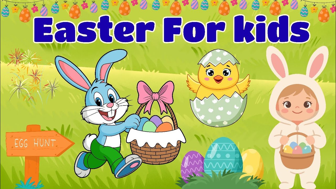 Easter for kids | Kids Fun Learning | Easter celebration | Easter egg hunt | #easterforkids#easter
