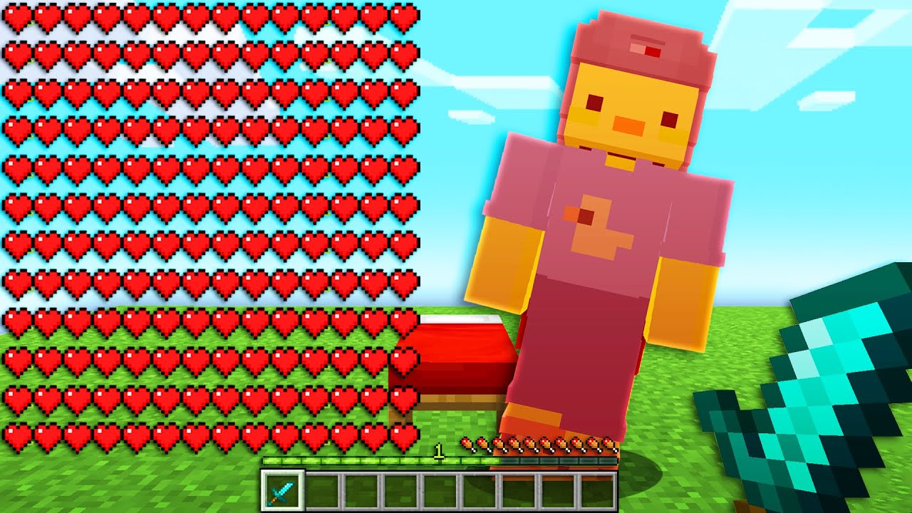 BEDWARS ale co KILL'A dostaje 1HP!
