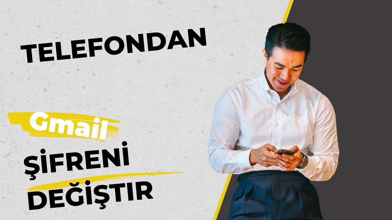 GMAİL ŞİFRE DEĞİŞTİRME  / Telefondan unutduğun şifreni deyiş ( 2023 )