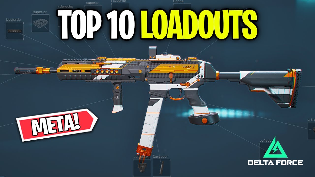 Top 10 BEST Loadouts In Delta Force Mobile! (META Codes) | BEST Guns