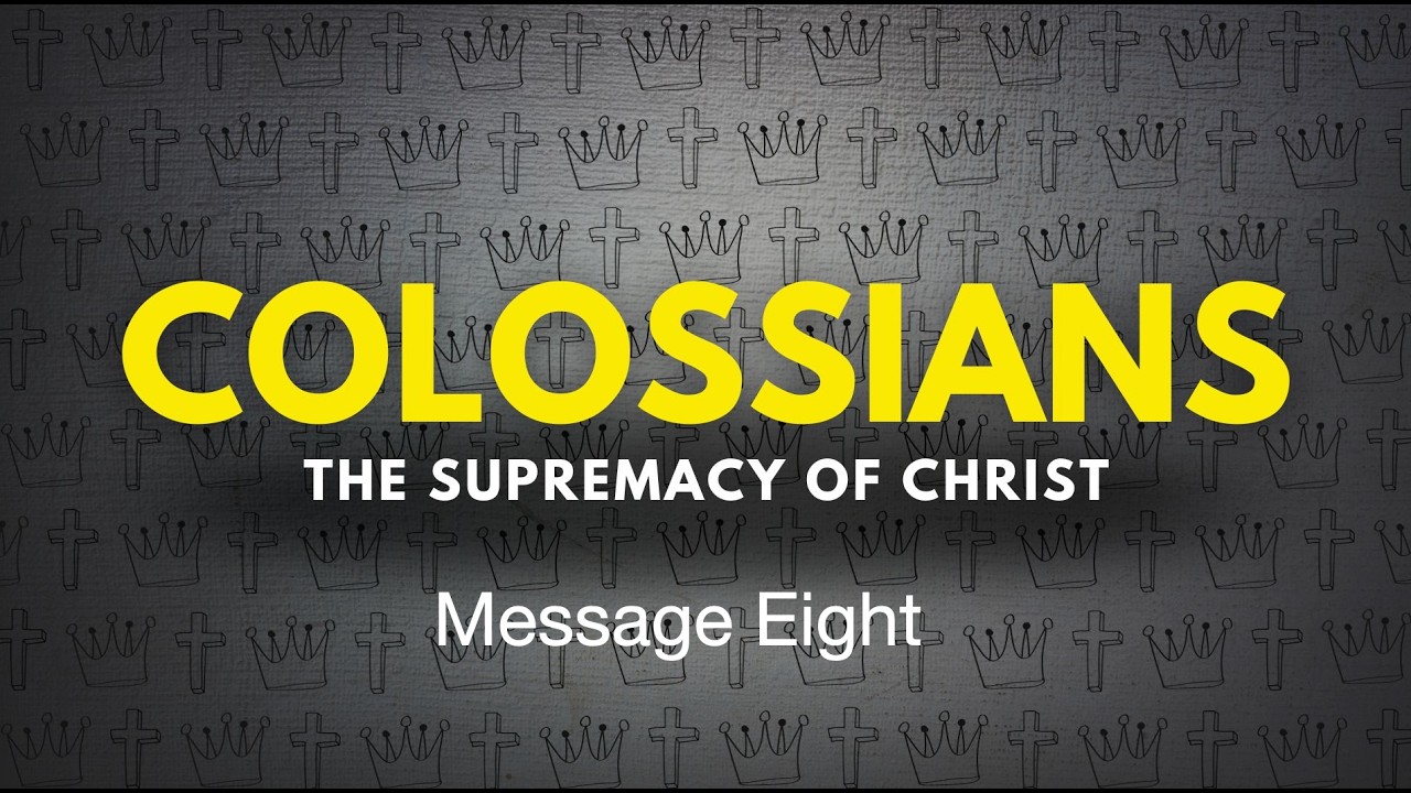 Colossians 3:1-4 Woody Cumbie - Colossians - October 13  2024