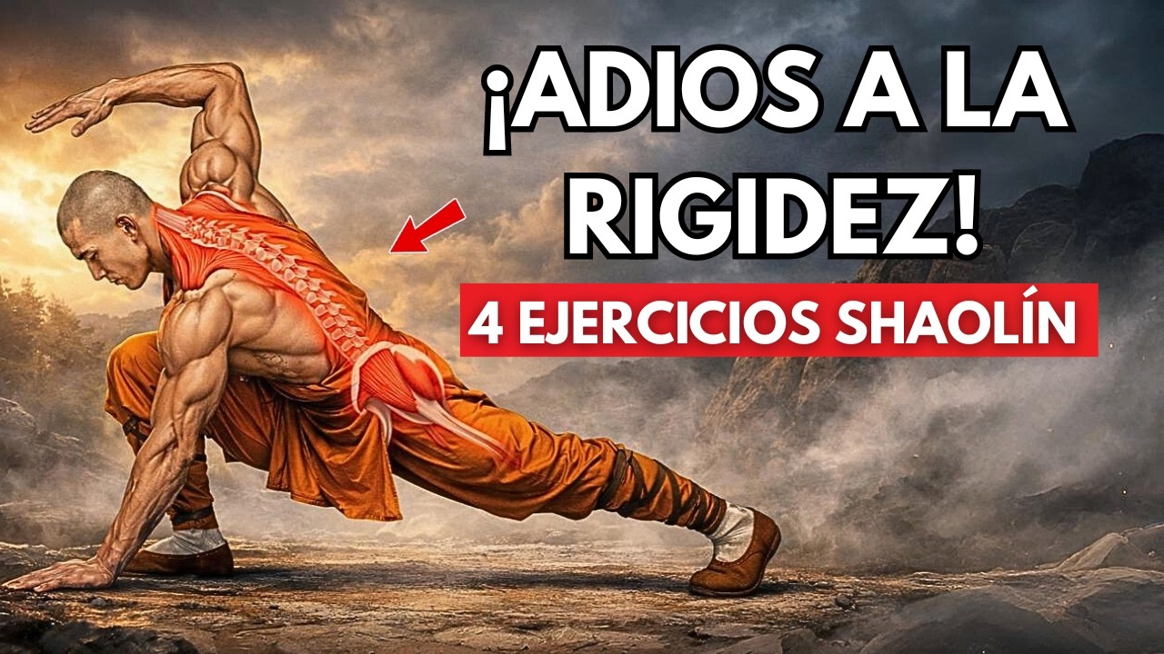 4 Movimientos de Monjes Shaolín que Recuperan tu Movilidad en 15 Minutos