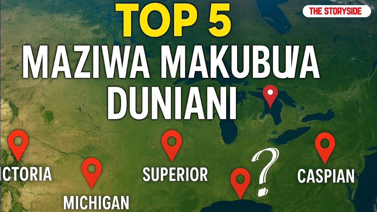 Maajabu  Ya Maziwa Makubwa Kuliko Yote DUNIANI | Ziwa Victoria Namba 3