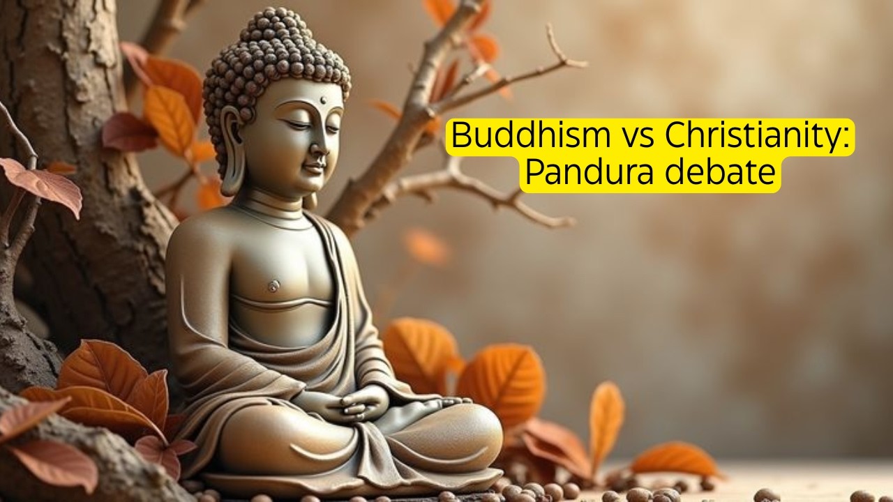 Buddhism vs Christianity: Pandura debate 🙏✨
