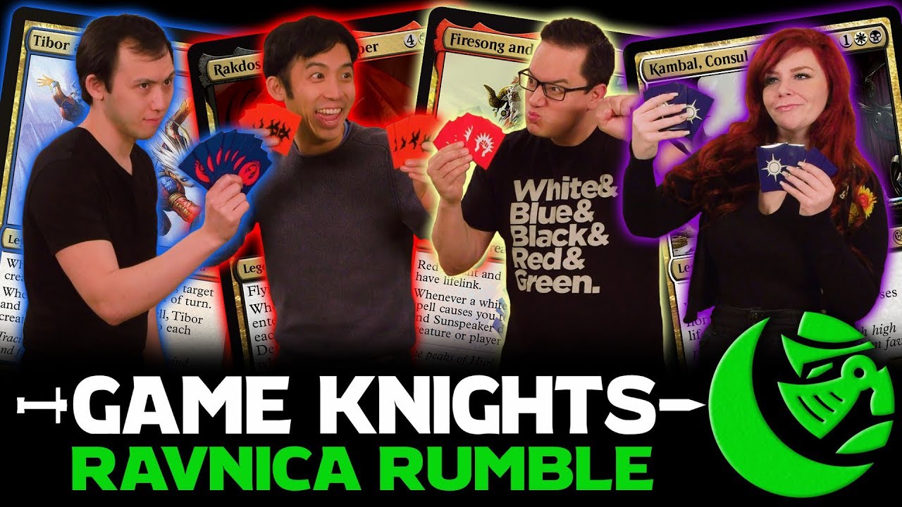 Ravnica Rumble w/ Rachel Agnes & Kenji Egashira | Game Knights 25 | Magic the Gathering Commander