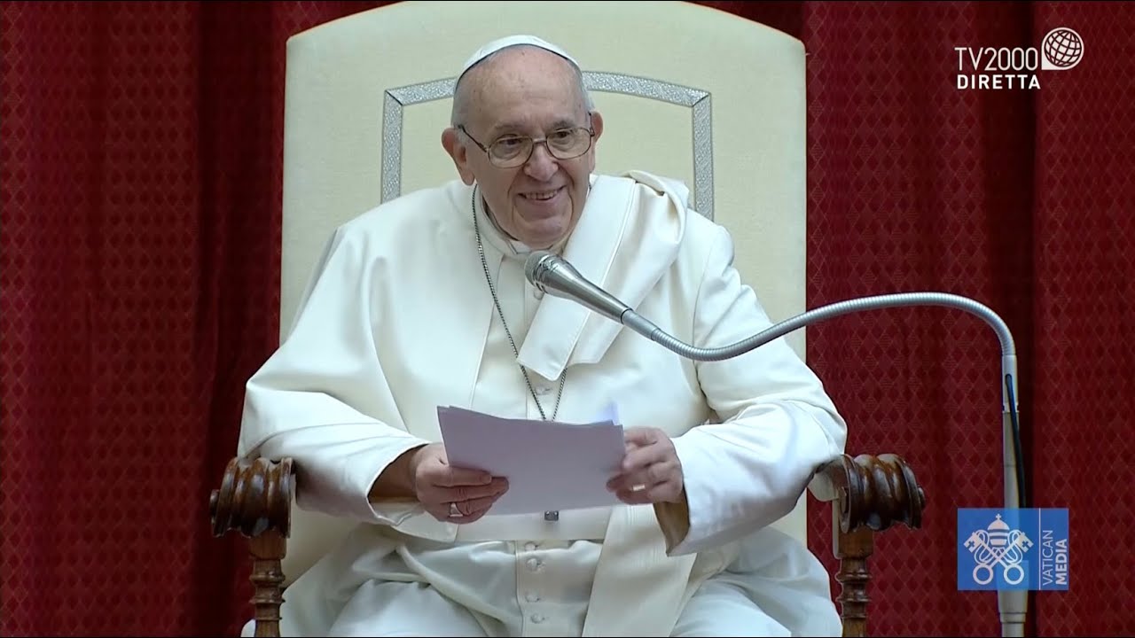 Papa Francesco, Udienza Generale del 12 maggio 2021