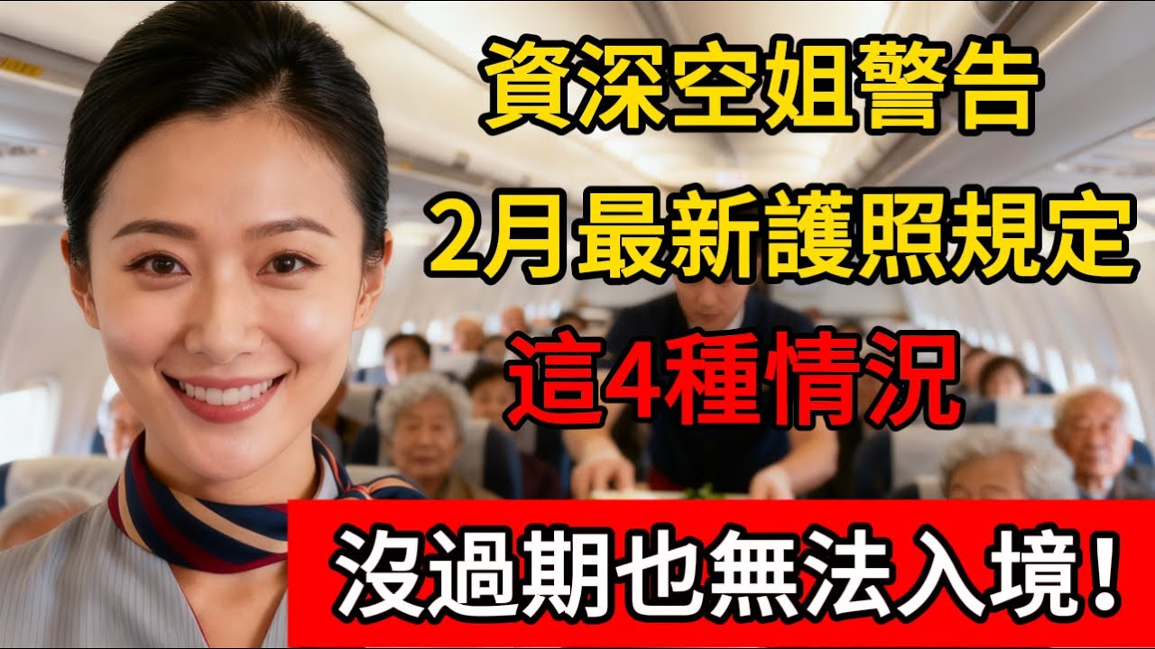 空姐警告！2月最新護照規定，這4種情況，護照沒過期也無法入境！90%的人已中招！#旅行 #百科密码 #入境 #跨國 #机场 #回航 #入境 #护照