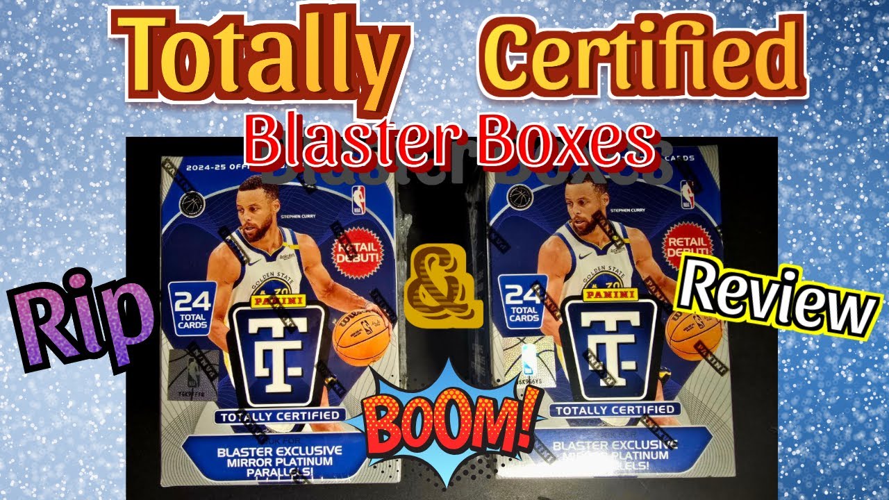 🚨🚨FIRST LOOK - 2024-25 TOTALLY CERTIFIED NBA BLASTER BOXES🚨🚨 Watch👀👀 here before you buy💰💰.
