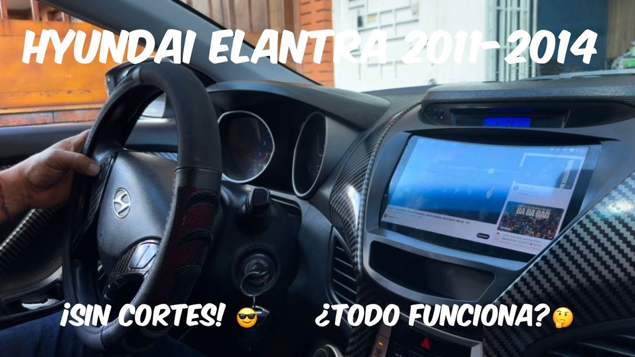 Instalación paso a paso de radio android para Hyundai Elantra 2011-2014 ( GUIA COMPLETA)